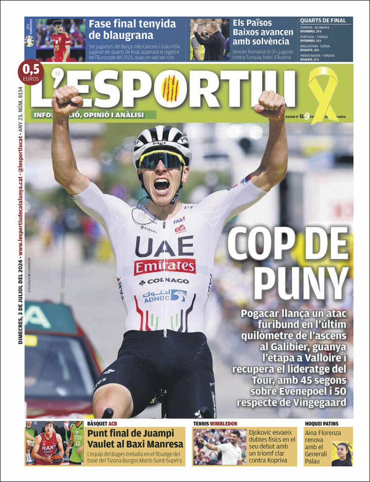 Portada de L'Esportiu (España)