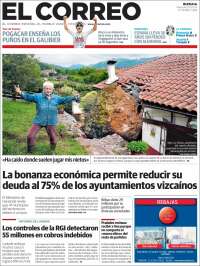 Portada de El Correo (España)