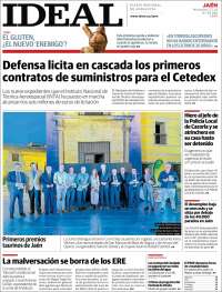 Portada de El Ideal de Jaén (España)