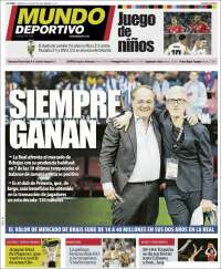 Portada de Mundo Deportivo Gipuzkoa (España)