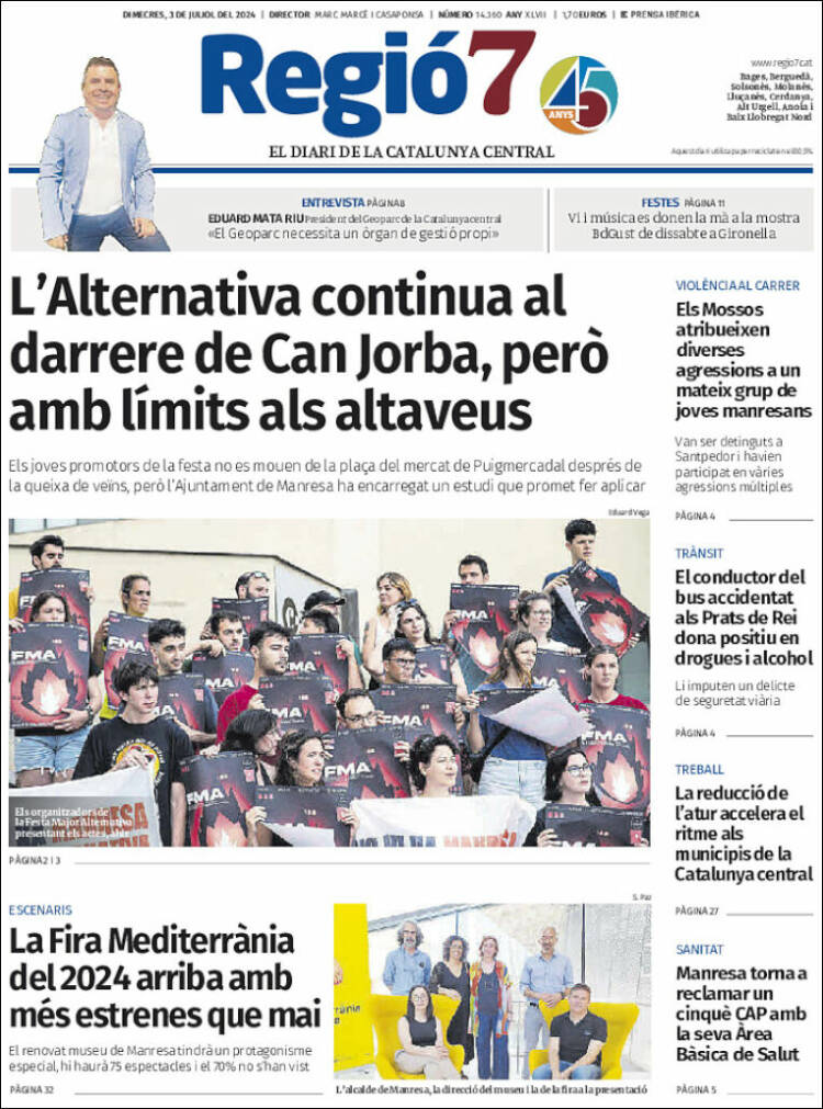 Portada de Regio7 (Espa&ntilde;a)