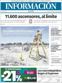 Portada de Diario Información (España)