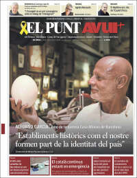 Portada de El Punt Avui (España)