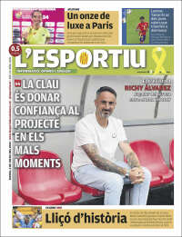 Portada de L'Esportiu : Girona (España)