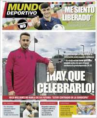 Portada de Mundo Deportivo Bizkaia (España)