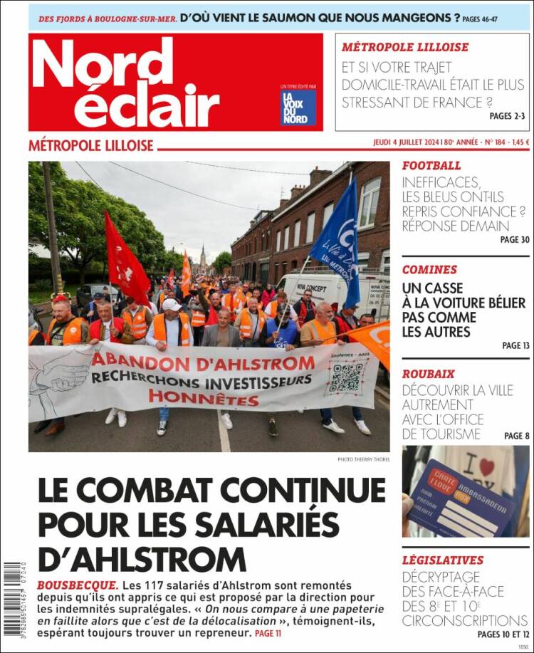 Portada de Nord Éclair (Francia)