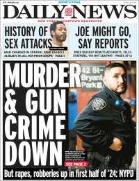 Portada de Daily News - New York (USA)