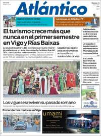 Portada de Atlántico Diario (España)