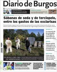 Portada de Diario de Burgos (España)