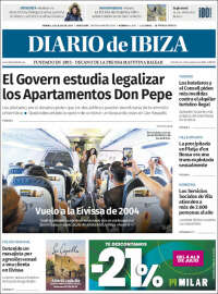 Portada de Diario de Ibiza (España)