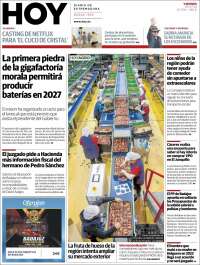 Portada de Hoy - Badajoz (España)