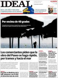 Portada de Ideal Almeria (España)