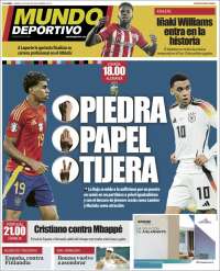 Portada de Mundo Deportivo Bizkaia (España)