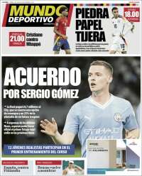 Portada de Mundo Deportivo Gipuzkoa (España)