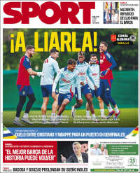 Portada de Sport (España)