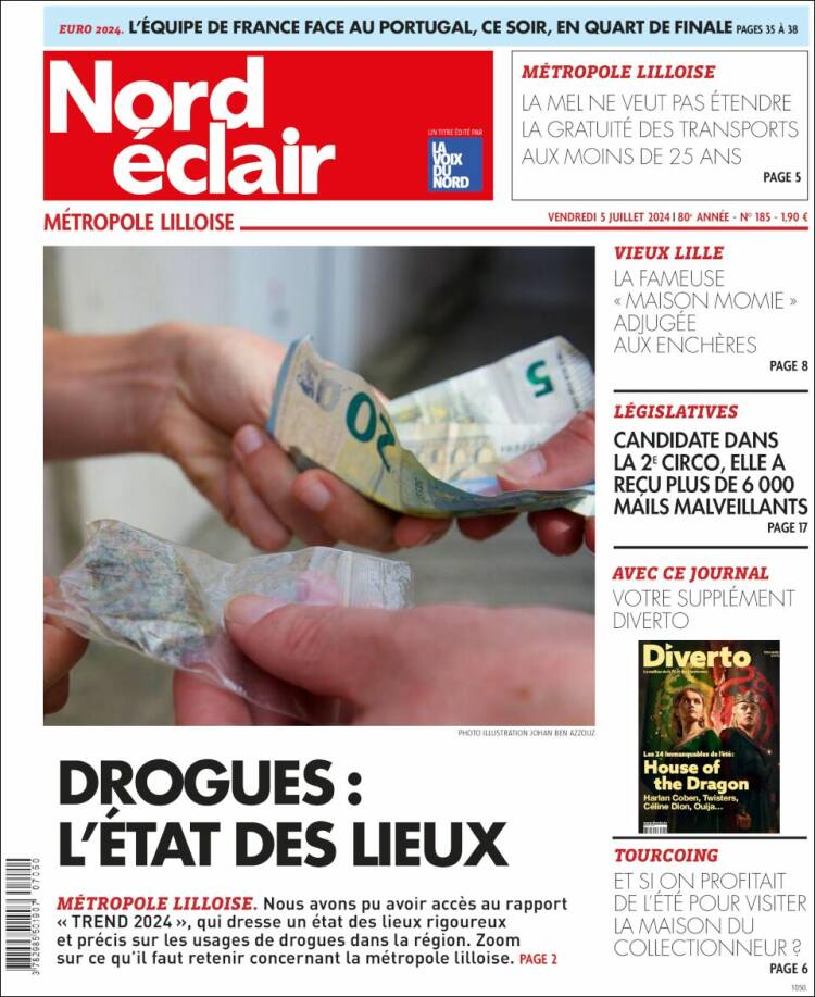 Portada de Nord Éclair (Francia)