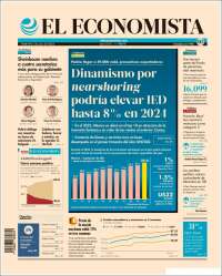 Portada de El Economista (Mexique)