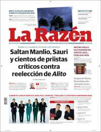 Portada de La Razón (Mexique)