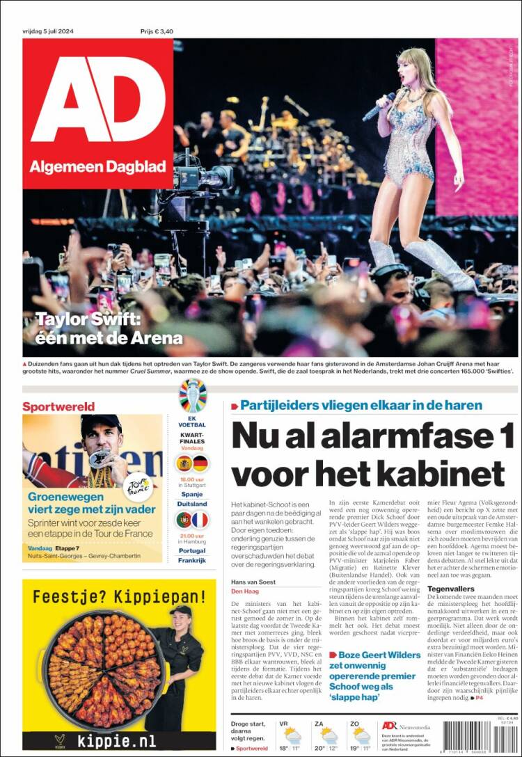 Portada de AD (Pa&iacute;ses Bajos)