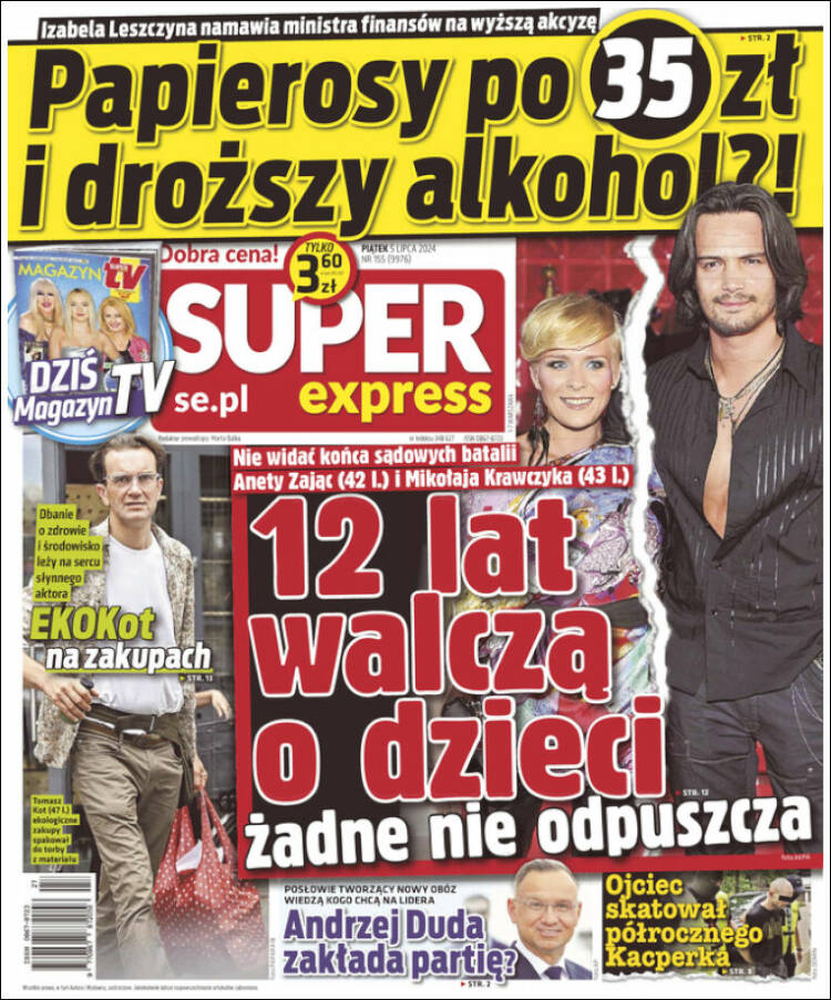 Portada de Super Express (Polonia)