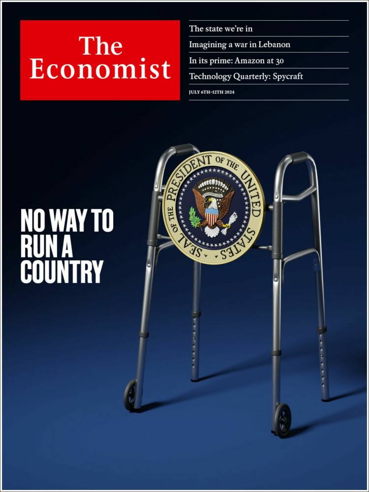 Portada de The Economist (Reino Unido)