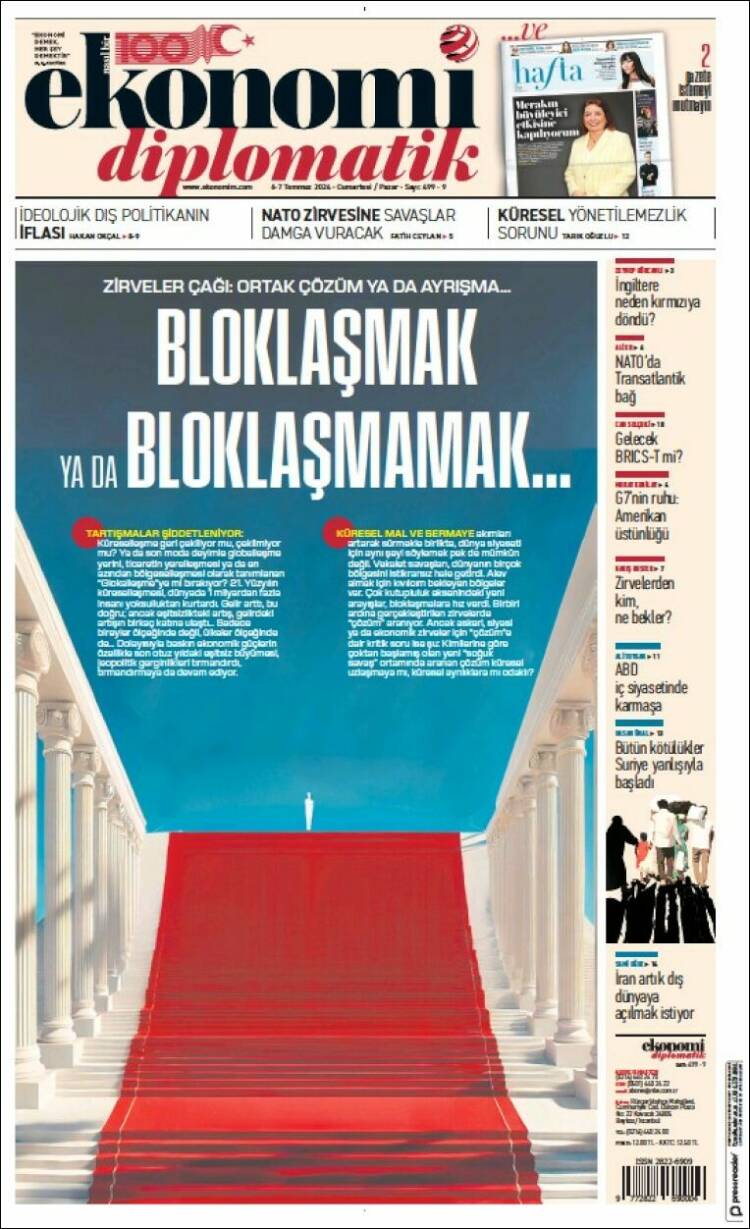 Portada de Dünya (Turqu&iacute;a)