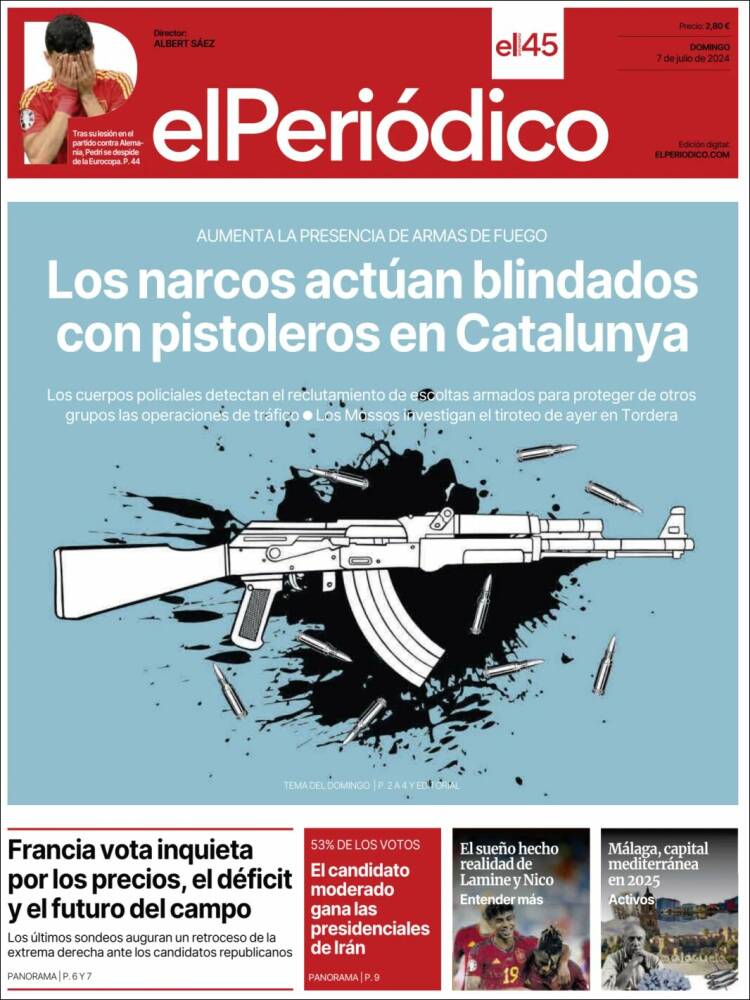 Portada de El Periódico (España)