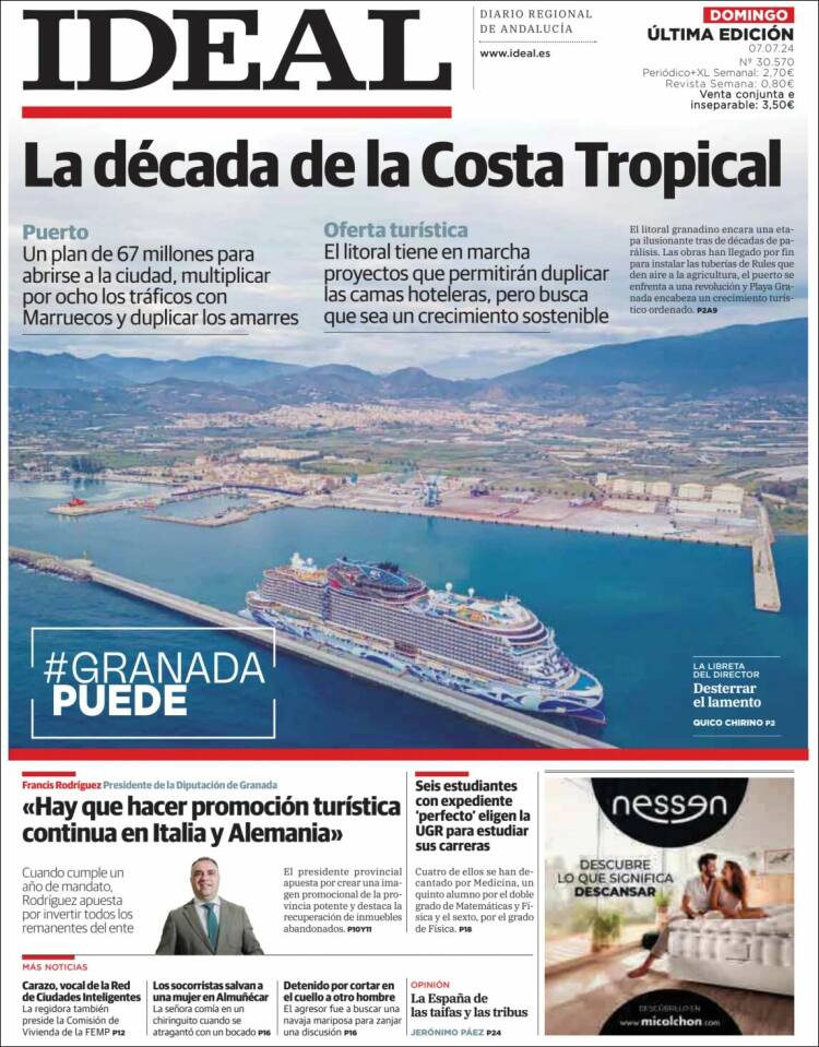 Portada de Ideal (España)