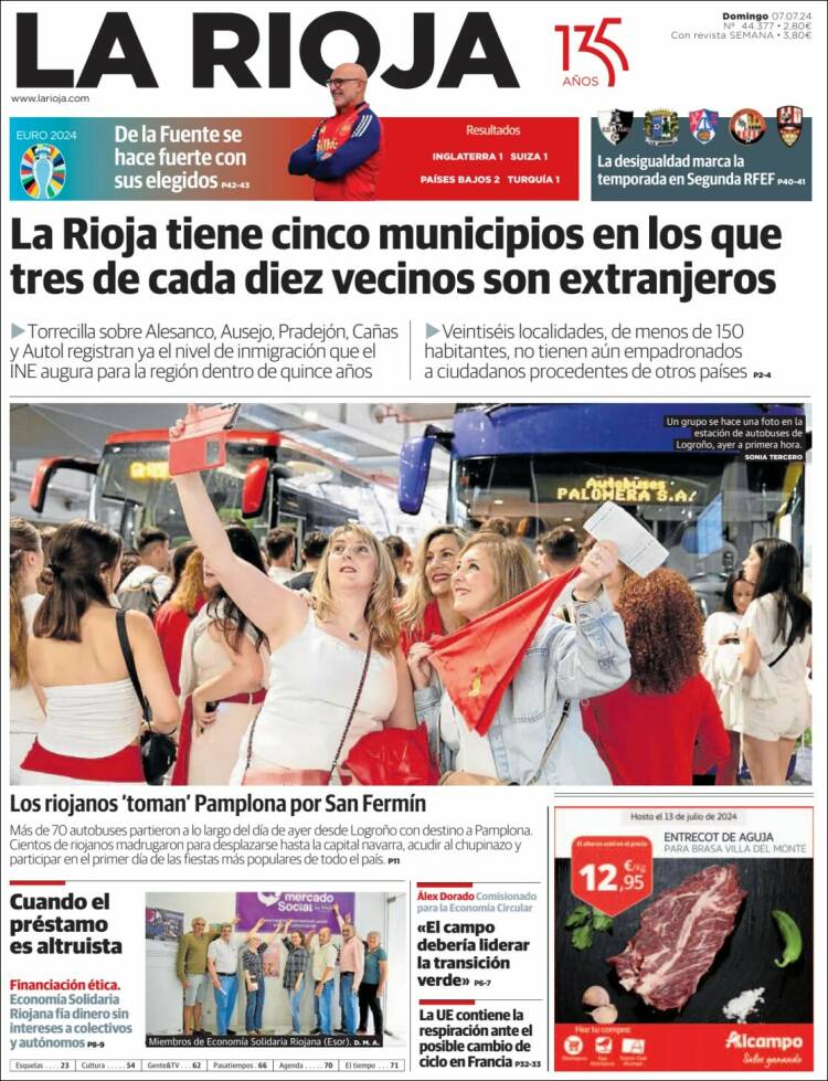 Portada de La Rioja (España)