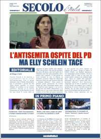 Portada de Secolo d'Italia (Italia)