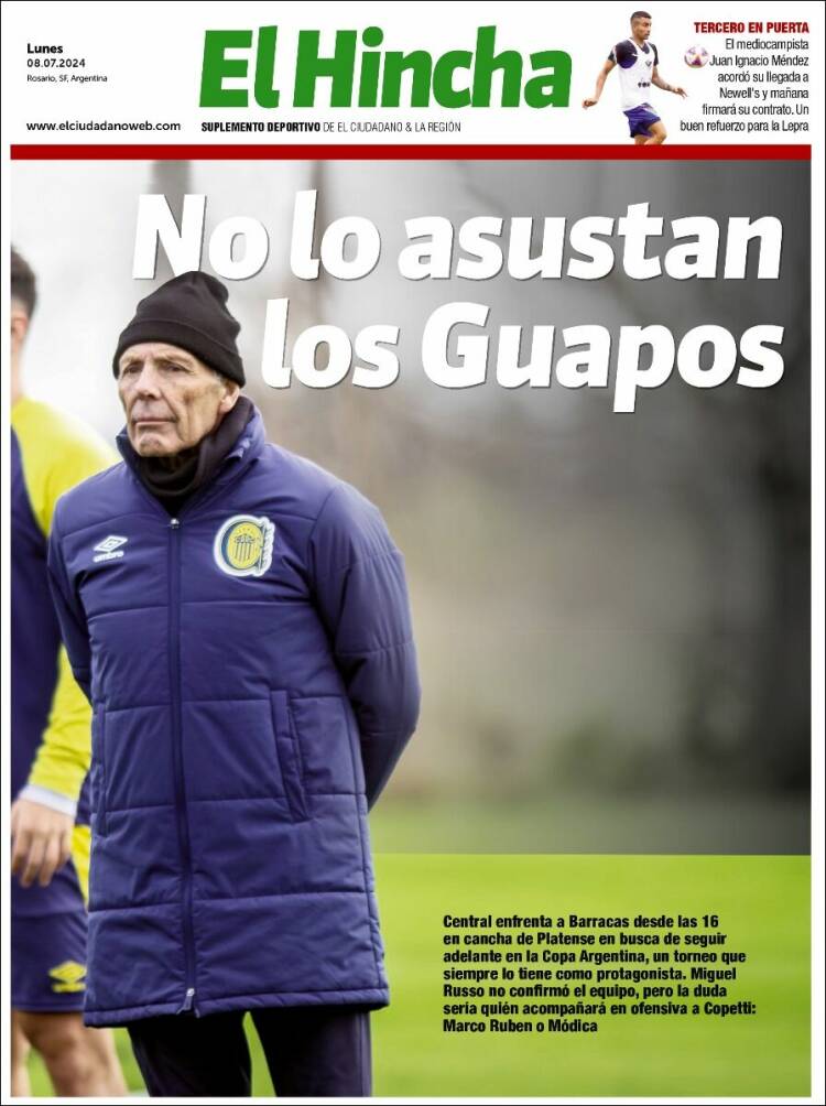 Portada de El Hincha (Argentina)