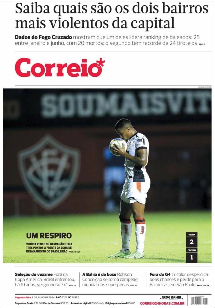 Portada de Correio* (Brasil)