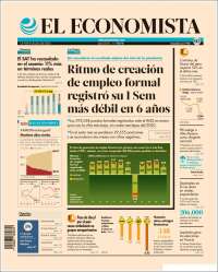 Portada de El Economista (México)