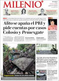 Portada de Milenio de Puebla (México)