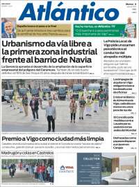 Portada de Atlántico Diario (España)