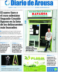 Portada de Diario de Arousa (España)