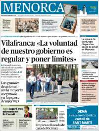 Portada de Menorca - Diario Insular (España)