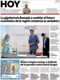 Portada de Hoy - Badajoz (España)