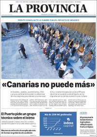 Portada de La Provincia (España)