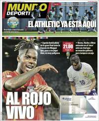 Portada de Mundo Deportivo Bizkaia (España)