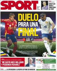 Portada de Sport (España)