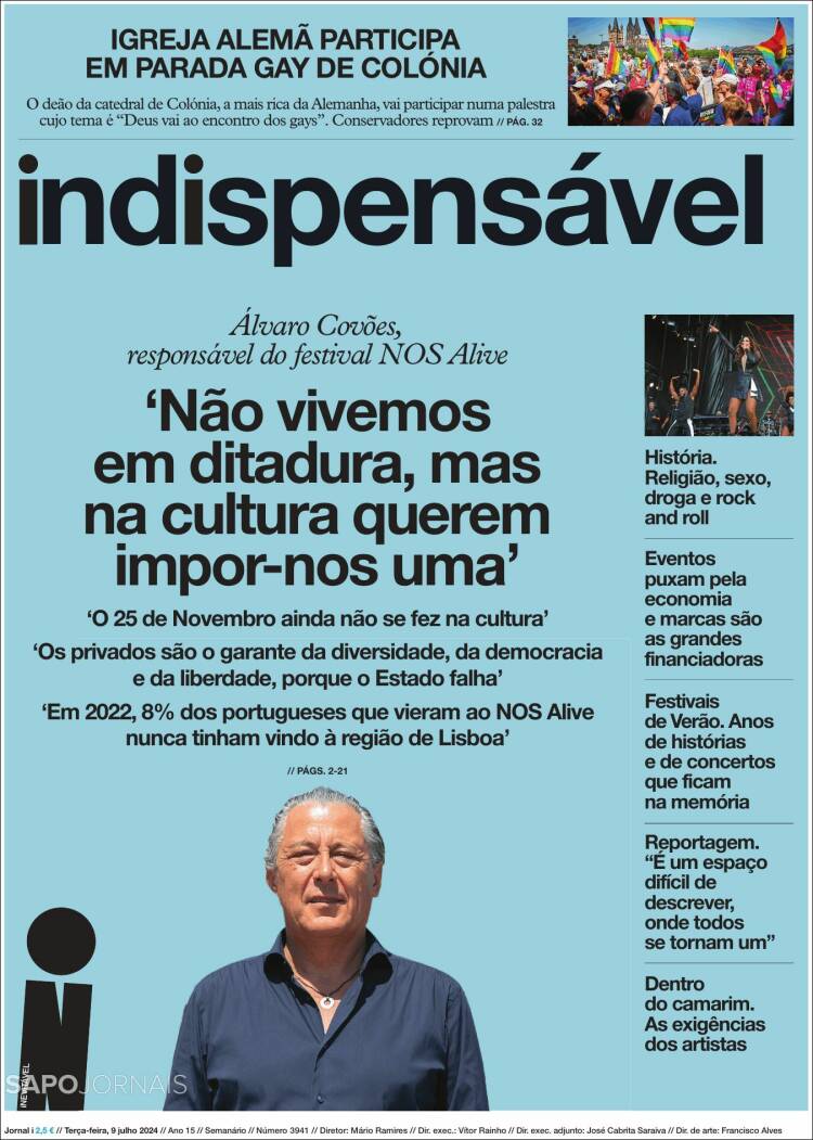 Portada de I - informação (Portugal)