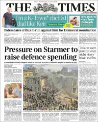 Portada de The Times (United Kingdom)