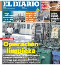 Portada de El Diario NY (USA)