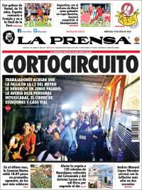 Portada de La Prensa (México)