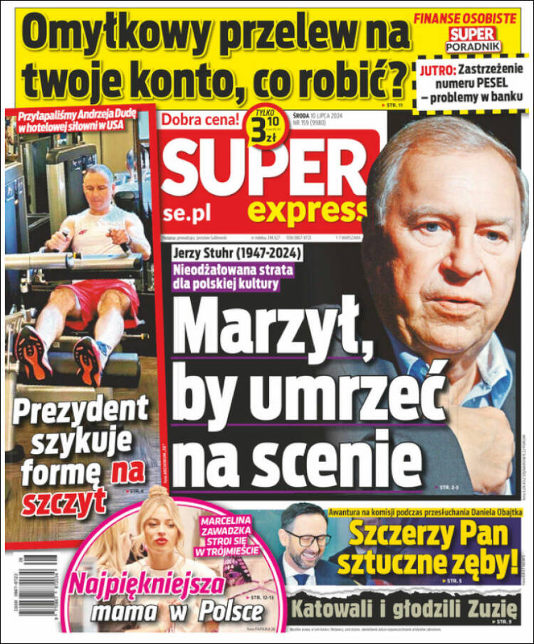 Portada de Super Express (Polonia)