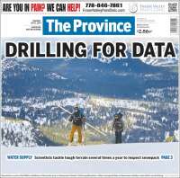 Portada de The Province (Canadá)