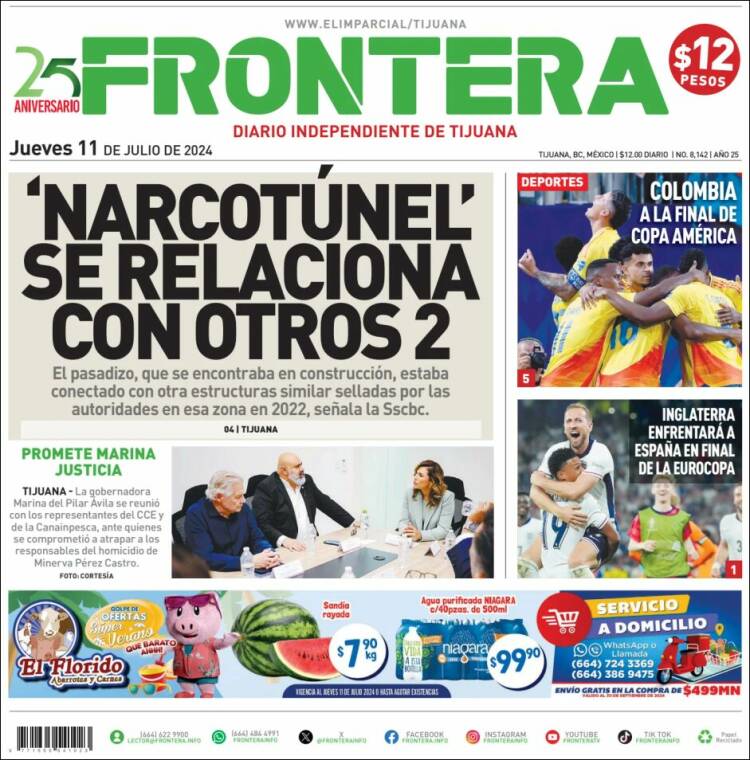 Portada de Frontera (M&eacute;xico)