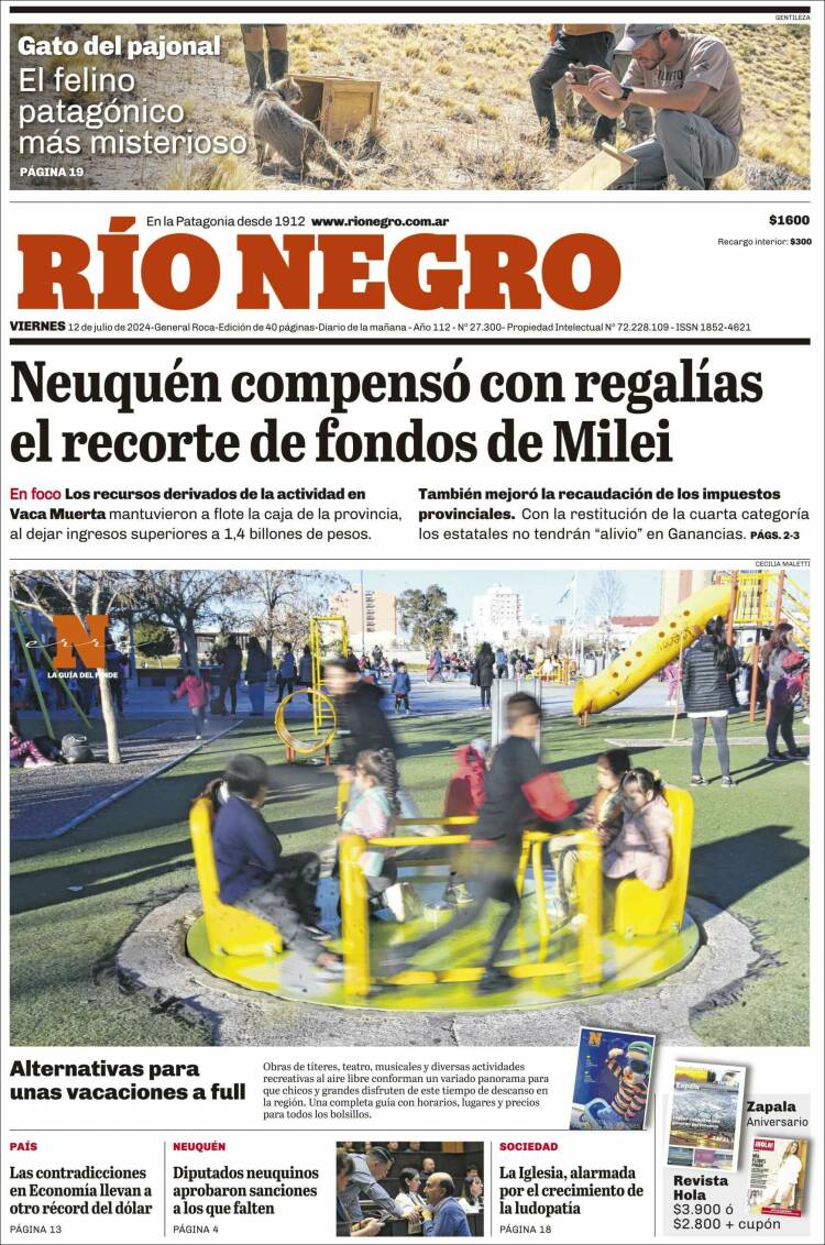 Portada de Rio Negro (Argentina)