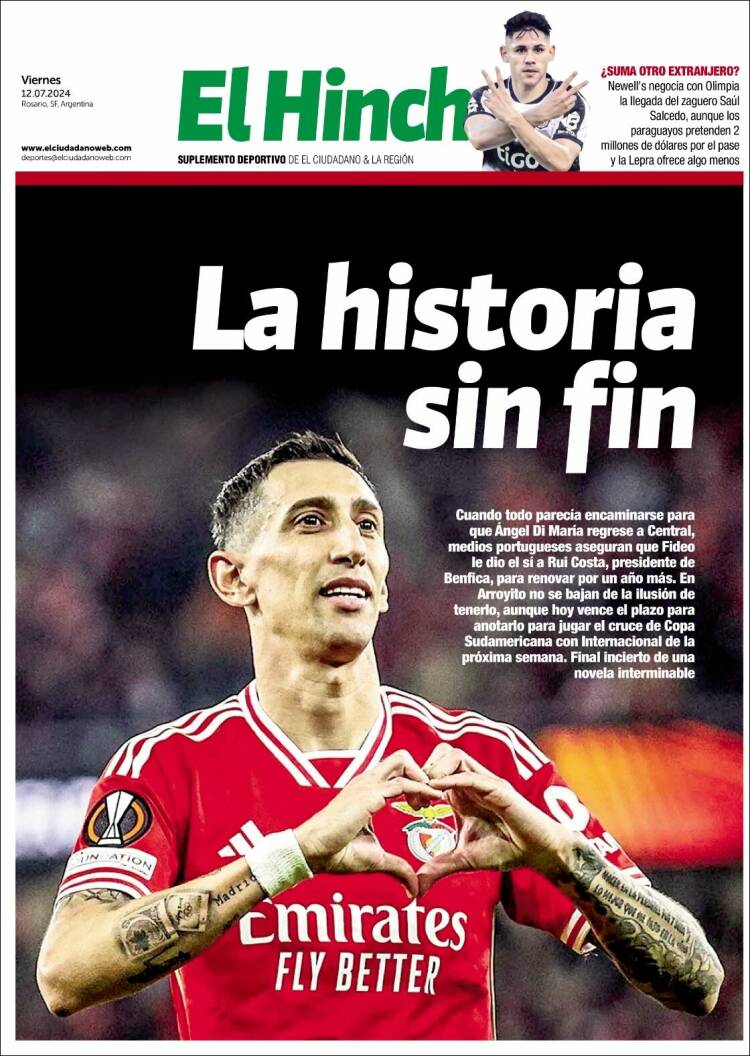 Portada de El Hincha (Argentina)